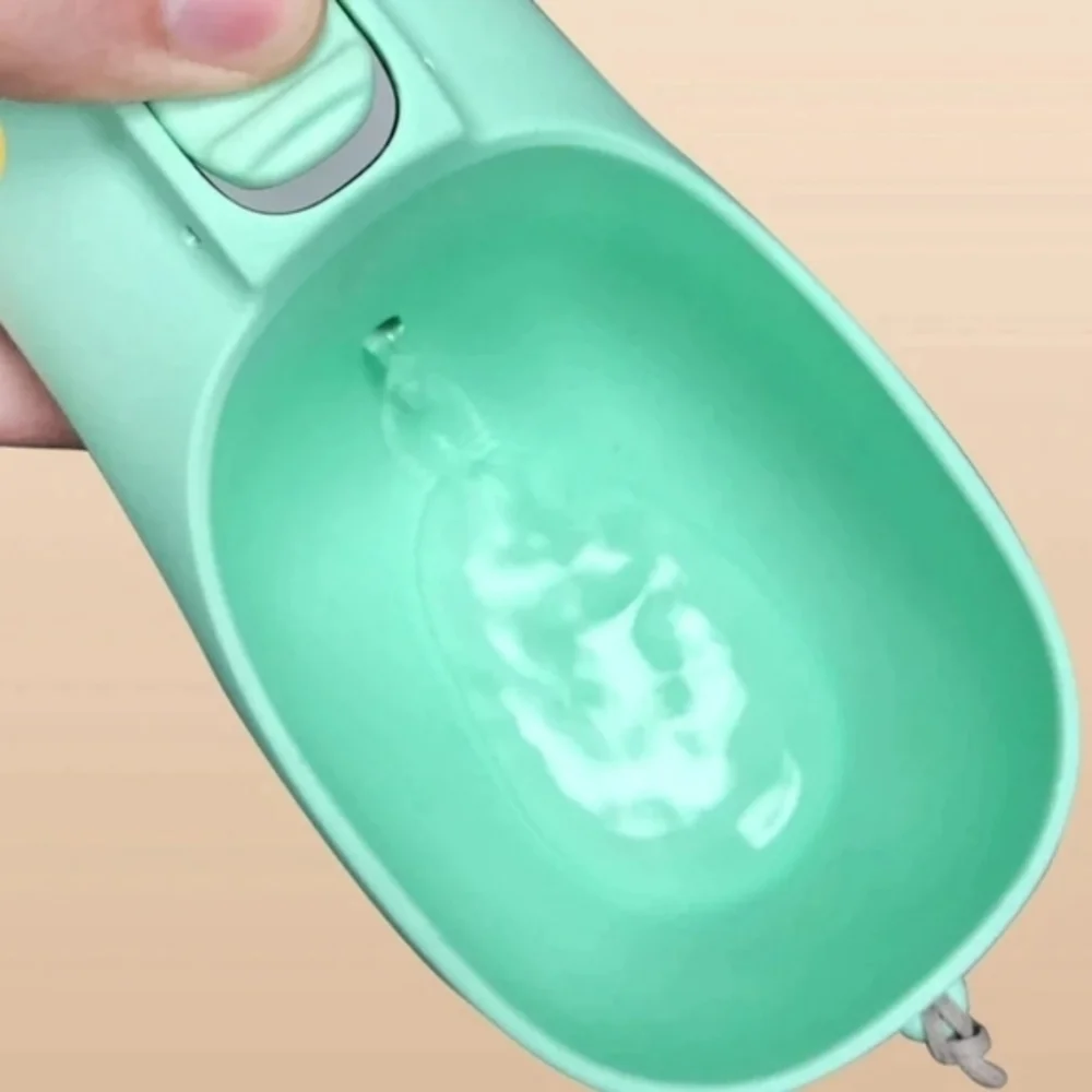Portable‎ Dog Water Bottle Cream Color 350 ML